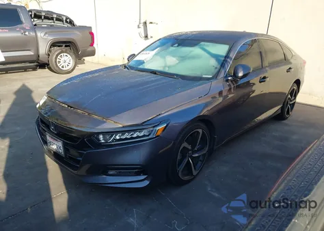 2019 Honda Accord Sport из США, поврежденный, VIN 1HGCV1F34KA069911